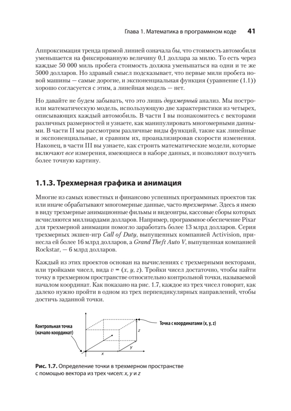 Математические алгоритмы для программистов. 3D-графика, машинное обучение и моделирование на Python