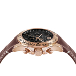 PHILIPP PLEIN Wrist Watch Quartz Movement Genuine Leather Strap 43mm Black Dial Men"s Watches