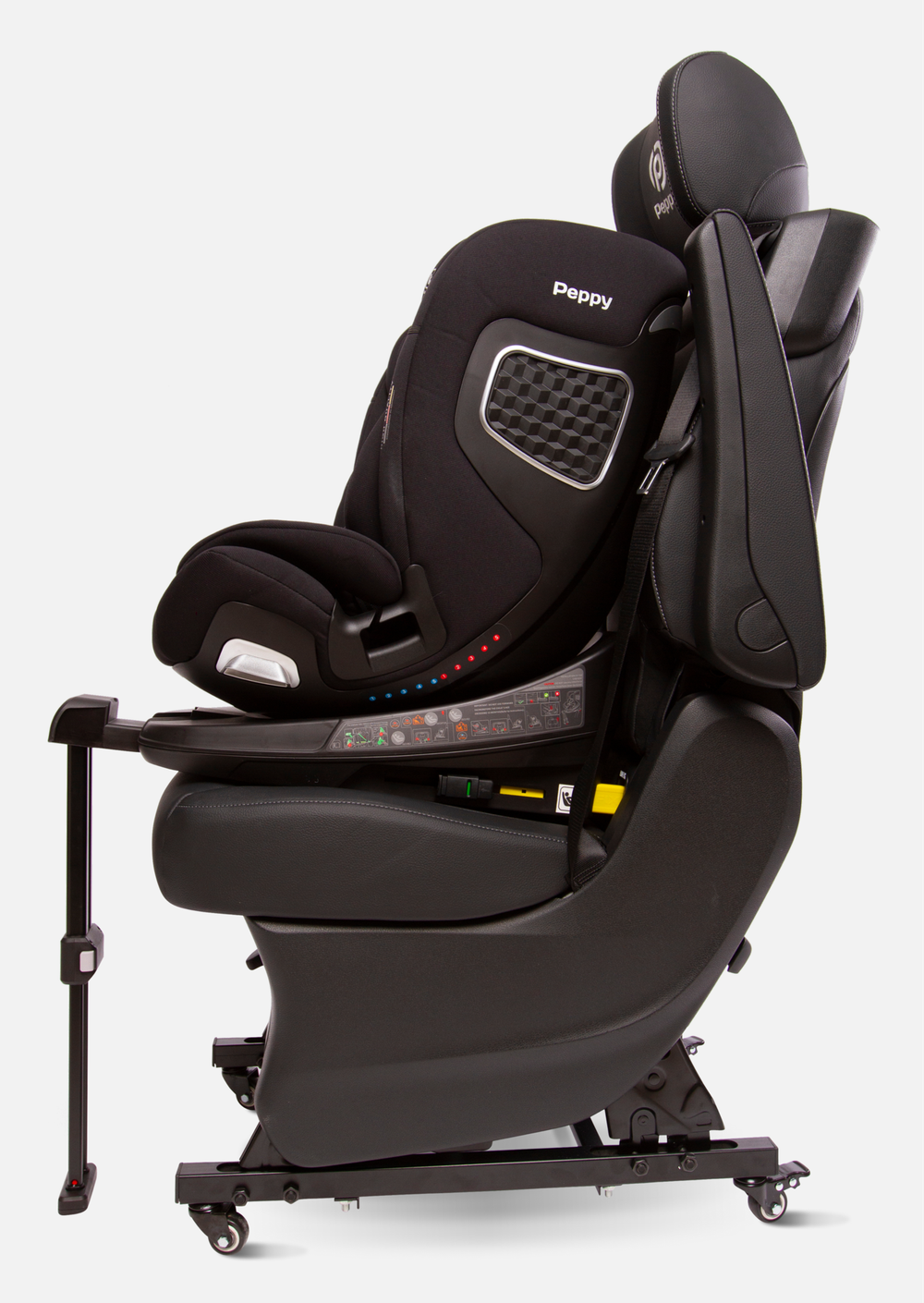 Peppy Автокресло Genius 0-36 I-Size 40-150 см (Black)