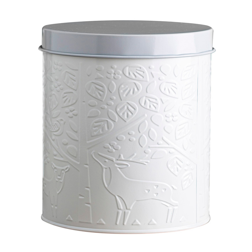 Банка для хранения in the forest, 3,3 л, бело-серая