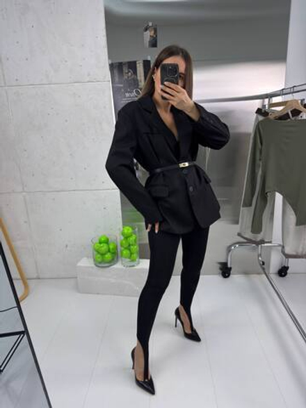 Блейзер женский арт. 1106 цвет "чёрный"