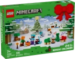 Конструктор LEGO Minecraft 21280 Адвент календарь 2025