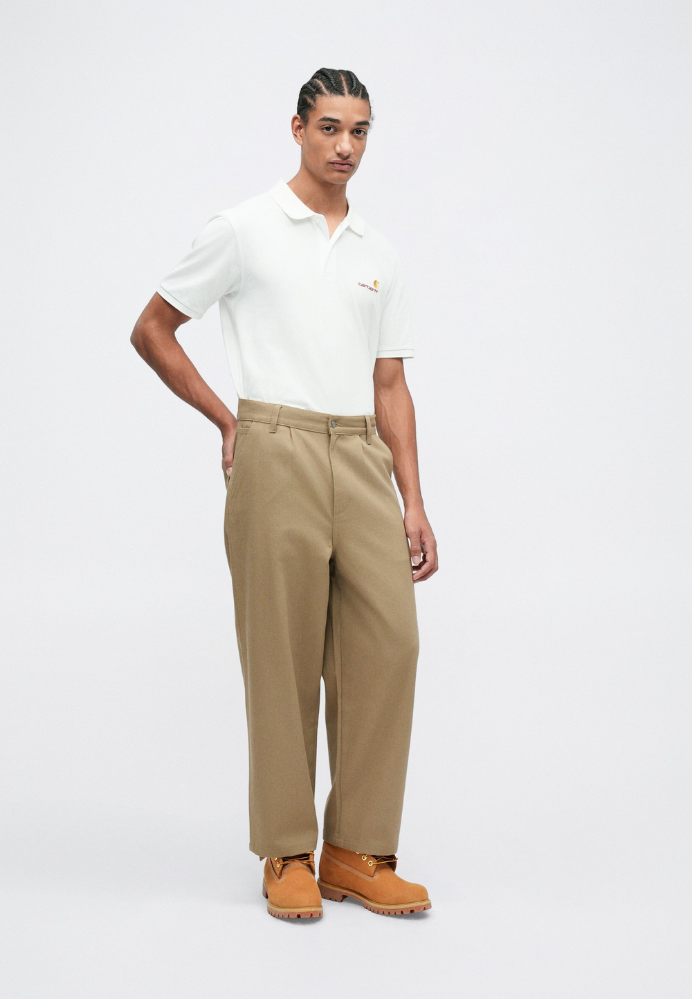 Carhartt WIP Футболка-поло - Белый
