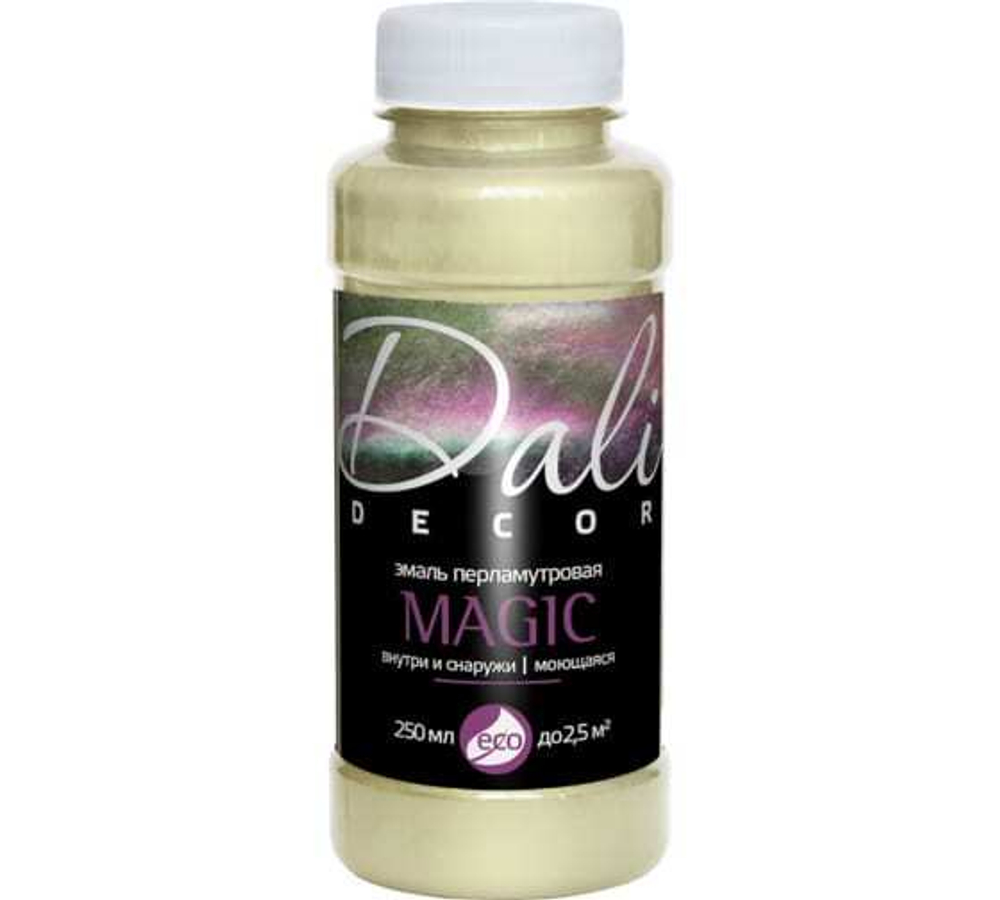 Эмаль перламутровая жемчуг  Dali- Decor Magic (0.25л)
