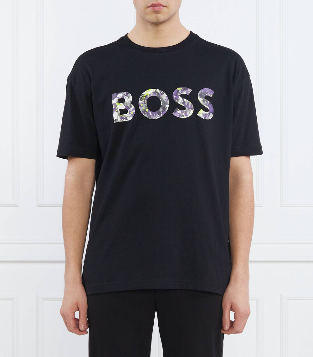 Футболка LOTUS BOSS GREEN - черный(50488802)