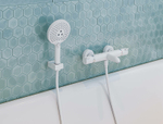 Смеситель для ванны Hansgrohe Ecostat Comfort 13114670 с термостатом черный матовый