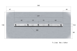 Лопасти для DRD2000H (к-т из 4 лопастей)