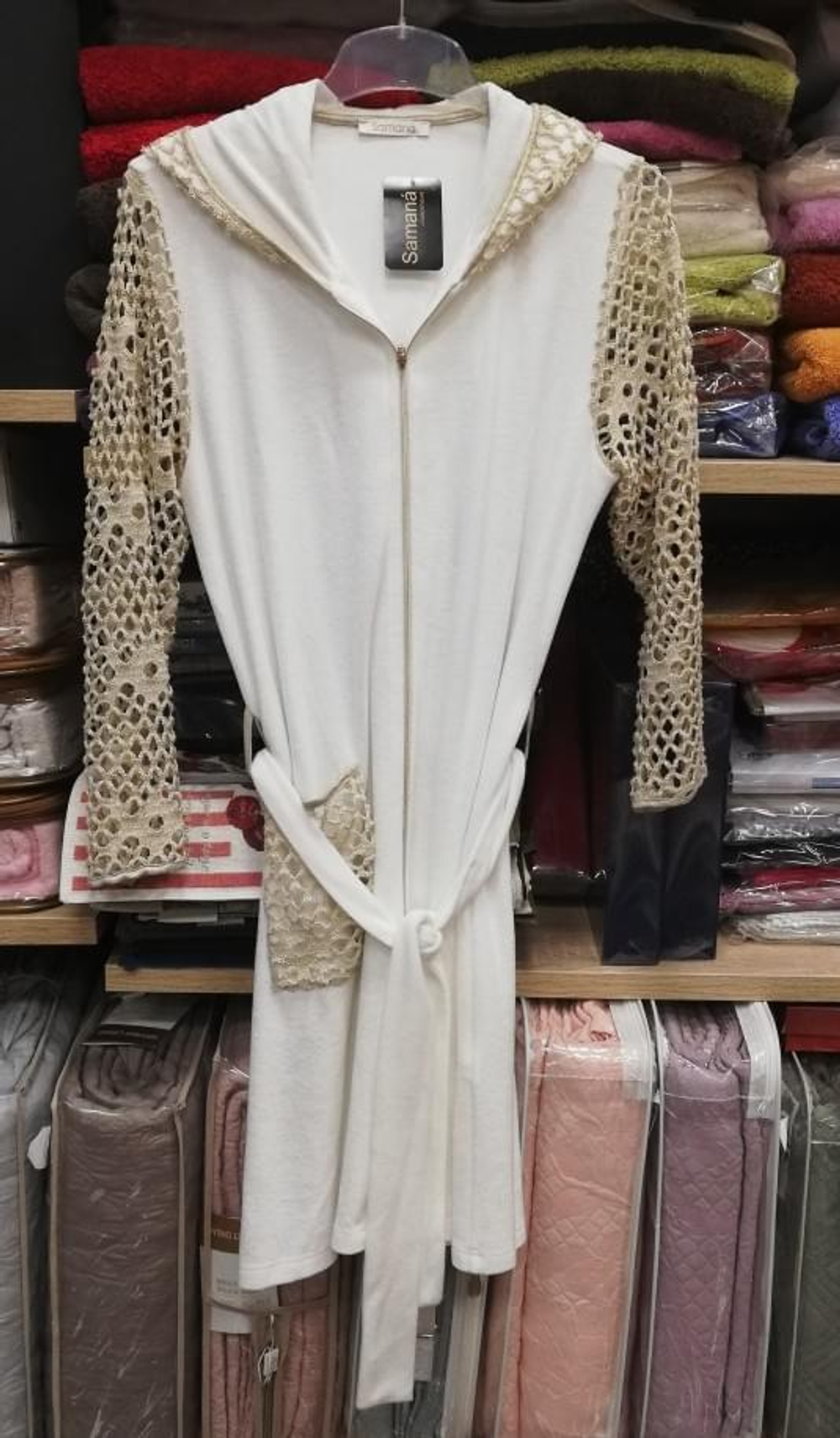 Халат Samana White-Gold 66375263