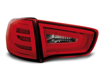 Задние фонари red white led bar для Kia Sportage 3(III)