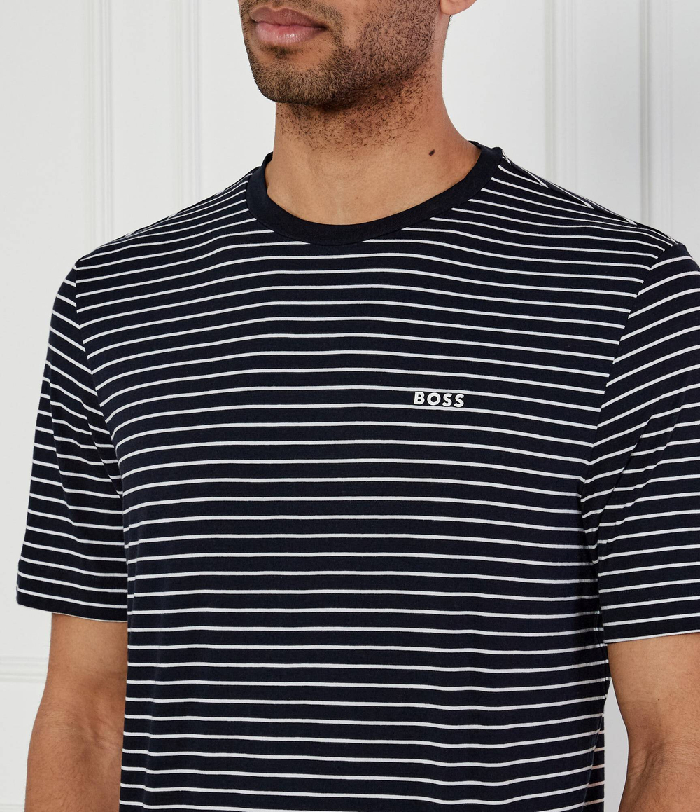 Футболка TalesStripe BOSS ORANGE - темно-синий(50499334)