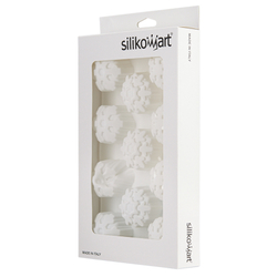 Форма для приготовления пирожных и конфет Silikomart Snowflakes 30.5х18см