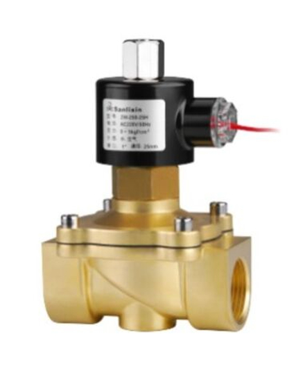 Соленоидный вентиль прямого действия SANLIXIN 1 1/4" NO (ZS2AF02N1H35, 0-5 bar, 220V)