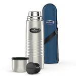 Термос Биосталь в чехле, 1000мл с узким горлом