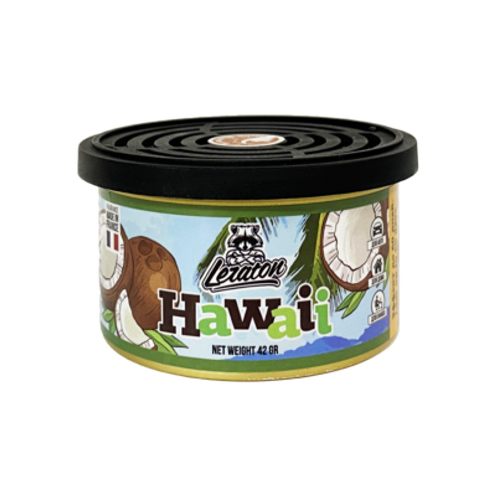 LERATON Hawaii (Coconut/Кокос) Ароматизатор для автомобиля в банке