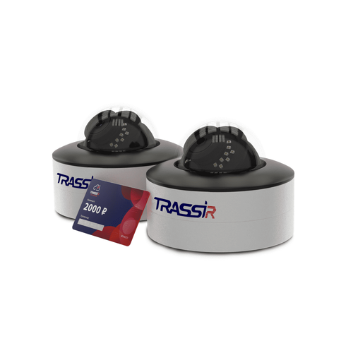 TRASSIR W2D5Street Комплект видеонаблюдения