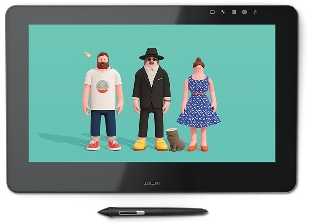 Графический планшет Wacom Cintiq Pro 16 DTH-1620A-RU черный
