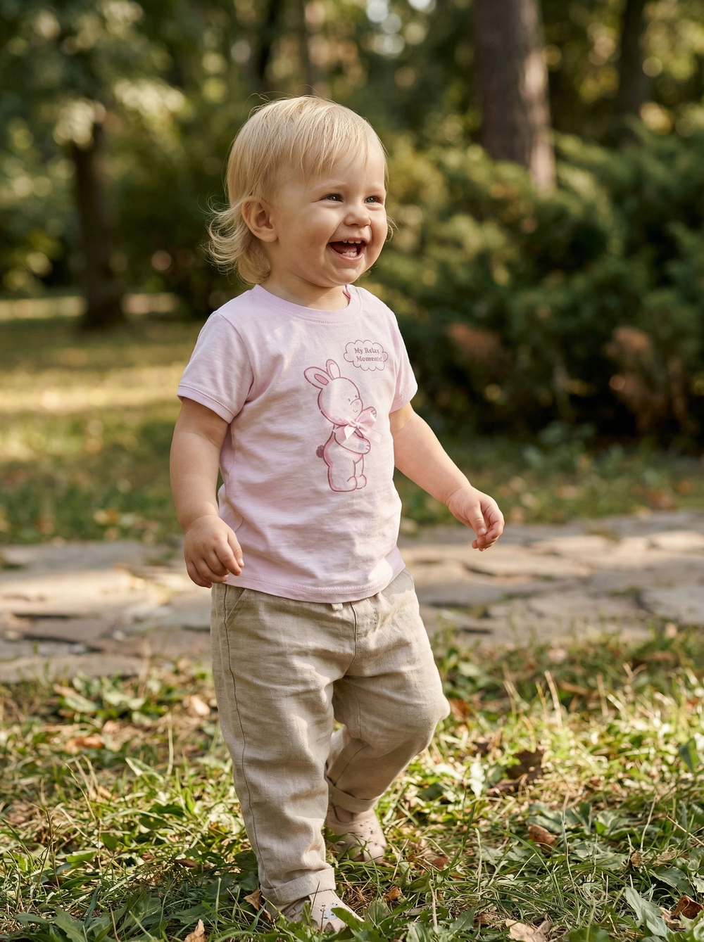 Футболка розовая с бантиком летняя с коротким рукавом