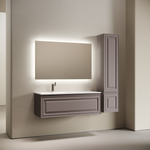 Тумба подвесная SANCOS Very  левая 1195х445х406, c одним  ящиком оснащенным доводчиками, Doha Soft , арт.VR120LSM