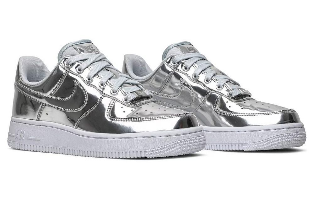 Кроссовки Nike Air Force 1 Low Liquid Metal (Женская размерная сетка)