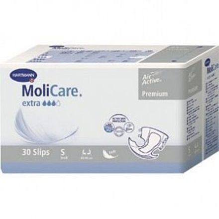 MoliCare Premium extra soft - Моликар Премиум экстра софт - Воздухопроницаемые подгузники: размер S,  30 шт