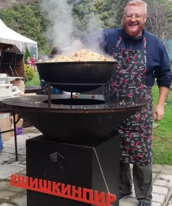 Подставка под казан и гриль решетка d 460 (Elbrus Grill)