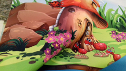 Микровелюр Xpoint (Икспоинт) 0005.01 В гостях у сказки