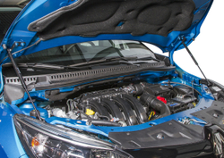 Газовые упоры капота Rival для Renault Kaptur (искл. Extreme) 2016-2020, 2 шт., A.ST.4703.1