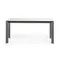 Стол Atta 160 (220) x90 антрацит, керамика