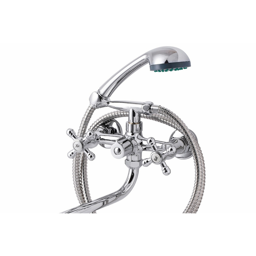 Смеситель для ванны и раковины 1/2 кер ПСМ-158-К89 СТАНДАРТ А тип См-ВУДРНШлА, эксц "РУС", КРЕСТ