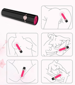 Клиторальный вибростимулятор Diva Lip, Чёрный