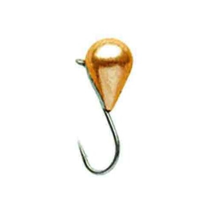 Мормышка вольфрамовая Lucky John КАПЛЯ с петелькой 050/C