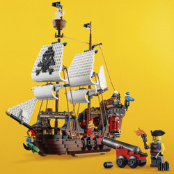 Конструктор LEGO Creator - Пиратский корабль 3 в 1 31109