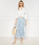 Юбка CHAMBRAY Michael Kors - голубой(MS47F1RDLS)