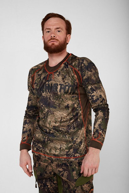 Футболка с длинным рукавом Remington Inside Fit Shirt Green Forest