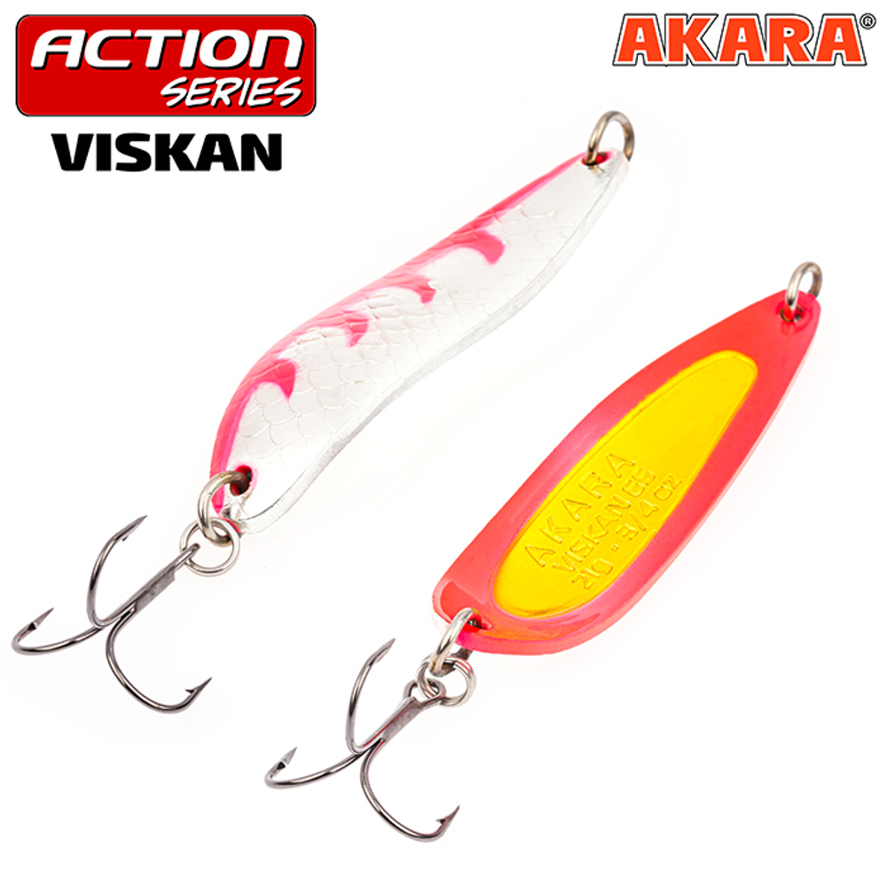 Блесна колебалка Akara Action Series Viskan 65 15 гр. 4/7 oz. AB130