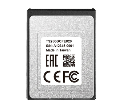 Карта памяти Transcend CFexpress Type B 256GB CFE820 (R1700/W1300)