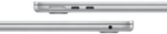 Ноутбук  Apple Macbook Air 13 (2025) 13.6 ", M, 16 Гб RAM, 256 Гб SSD, M4 8-Core GPU, Серебристый