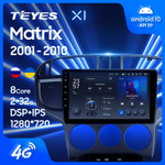 Teyes X1 9" для Hyundai Matrix 2001-2010