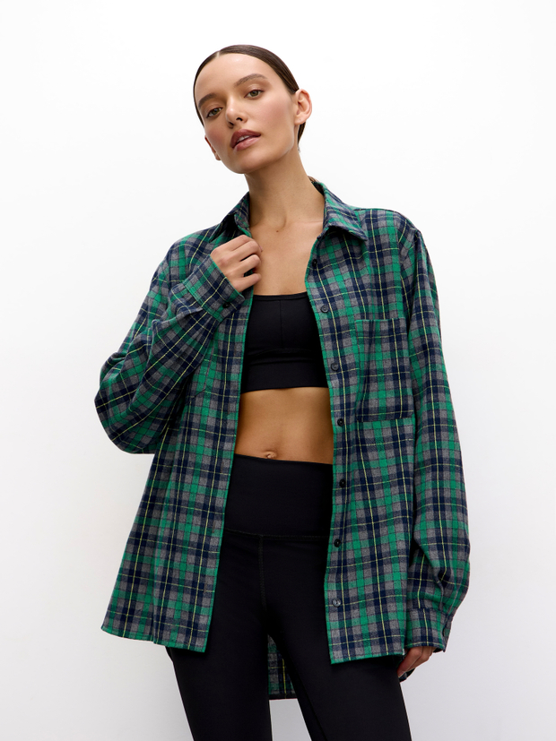 Рубашка S.Loren Green Check