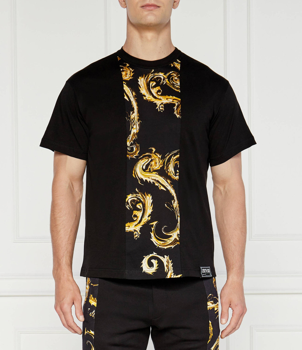 Футболка Versace Jeans Couture - черный(77GAH612JS388)