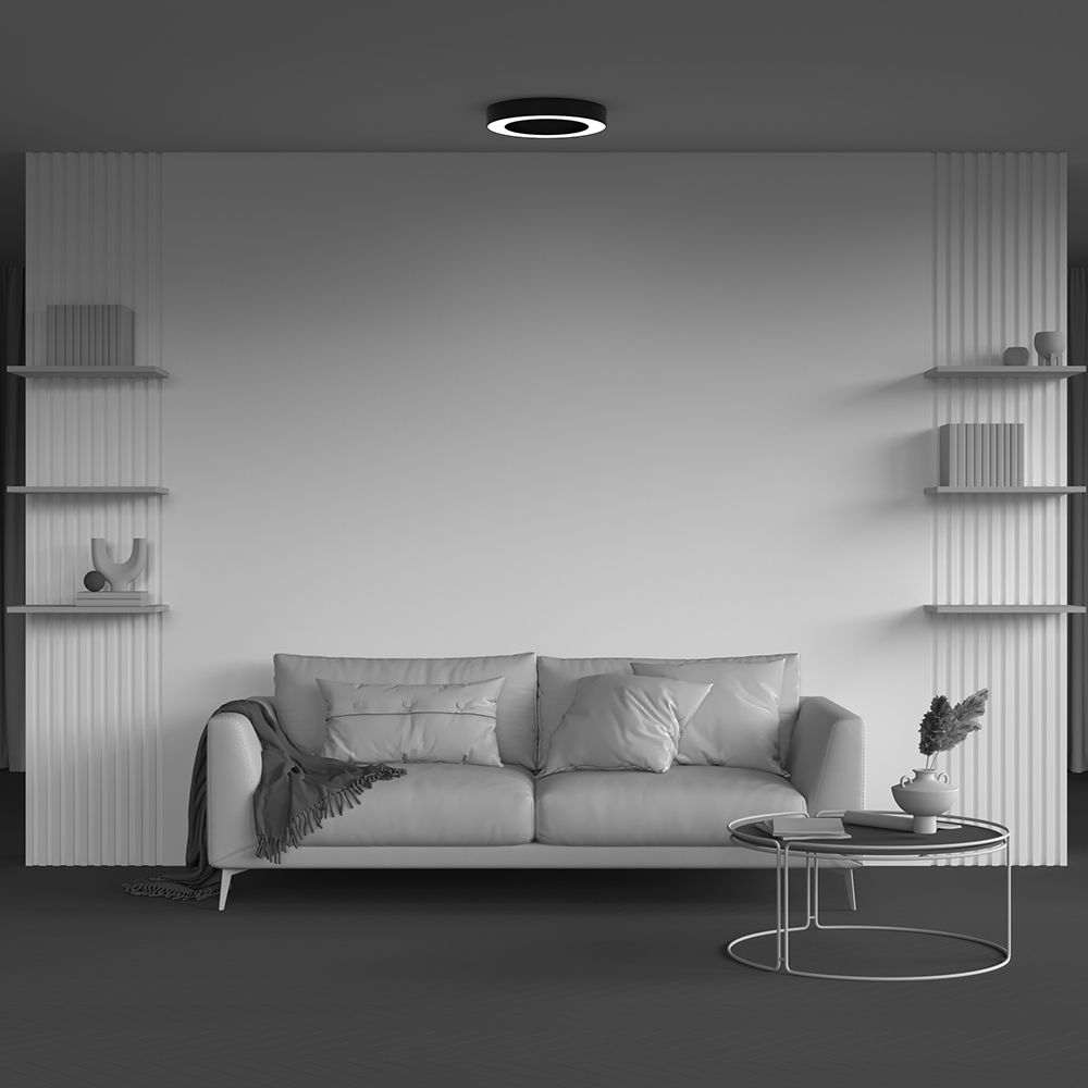 Светильник потолочный светодиодный Maytoni Lua C093CL-36W4K-B