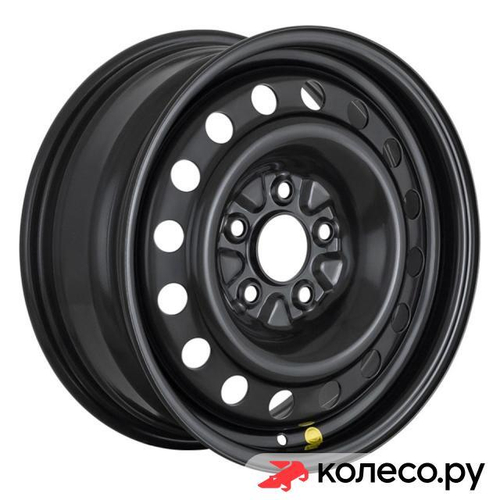 Диск усиленный Nissan Qashqai, X-Trail, Toyota Rav4 стальной черный 6.5x16/5*114.3 D66.1 ET40 Черный