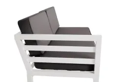 "Глория" модуль диванный правый, каркас из алюминия