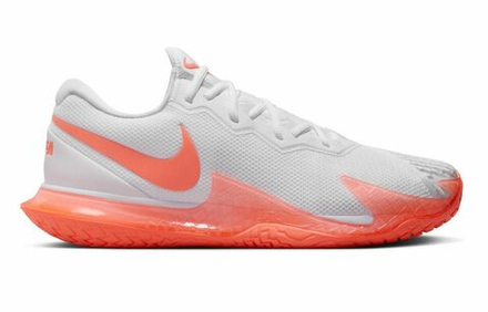 Мужские кроссовки теннисные Nike Zoom Vapor Cage 4 Rafa - white/bright mango/white