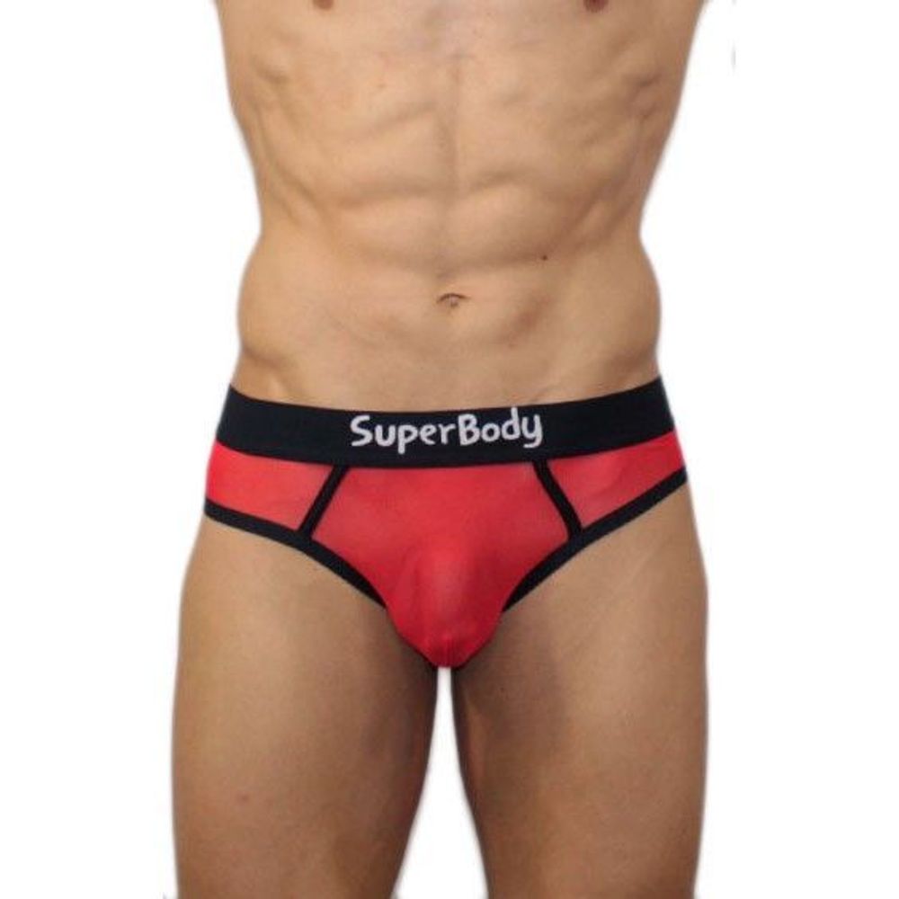 Мужские тонги в сетку Superbody Mesh Brief