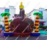 Надувной корабль "Пираты Карибского моря", 11*5,5*6 м