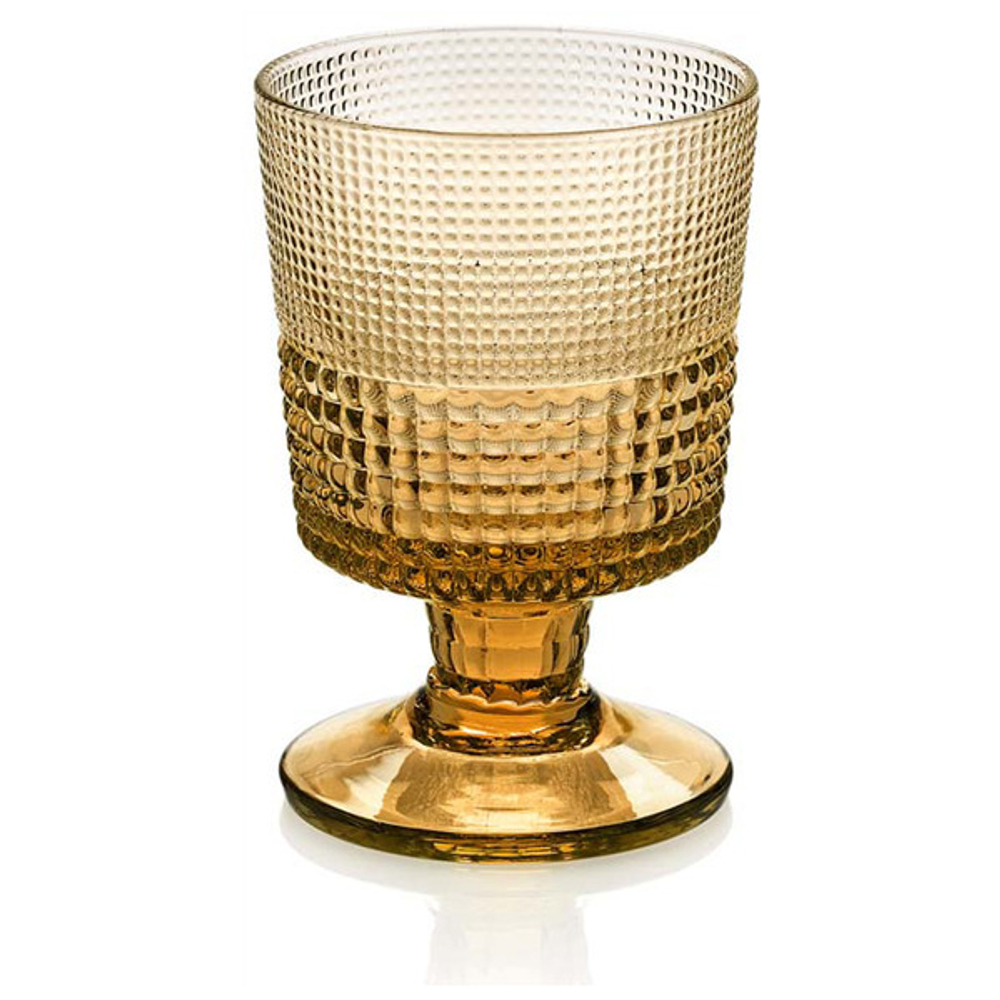 Бокал для воды IVV Темп 240мл янтарный IVV-6794.2