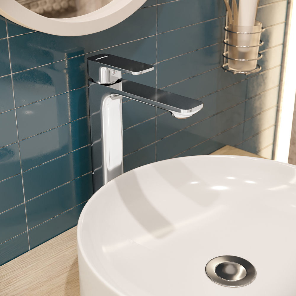 Смеситель для раковины STWORKI Мосс S43020CR хром