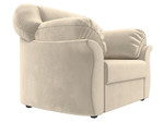 Кресло Карнелла, Бежевый, Микровельвет, 105837
