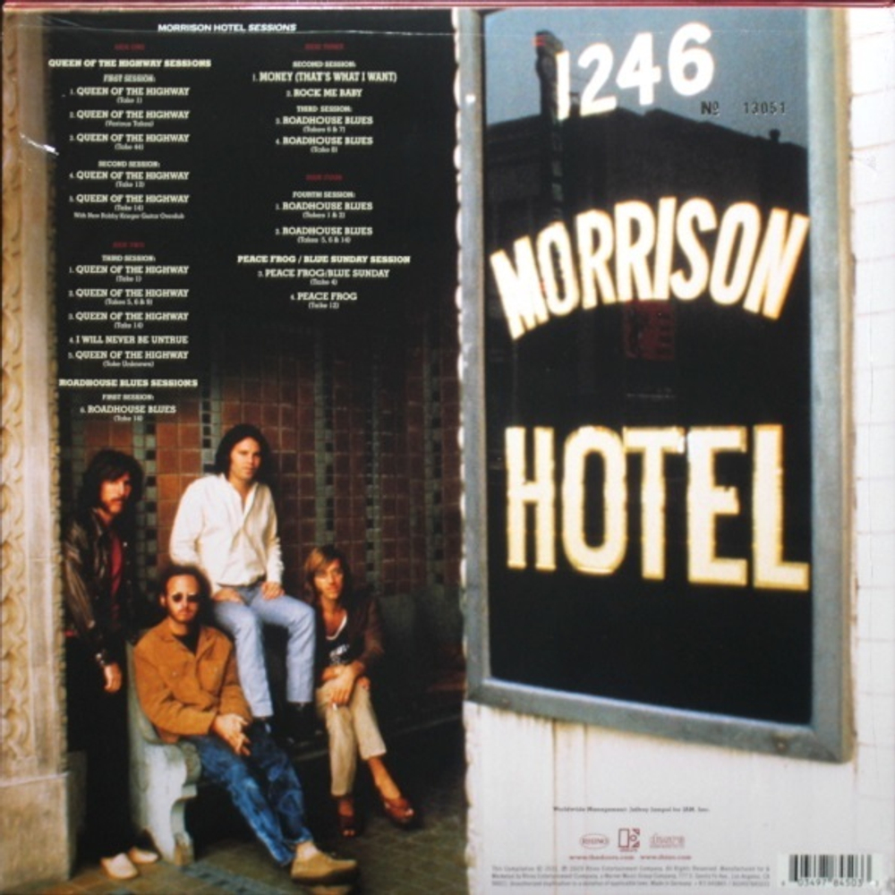 The Doors / Morrison Hotel Sessions (Limited Edition)(2LP)